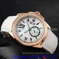 Top-Quality Alloy Luxury Watches with Genuine Leather Hl- 15046